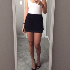 Express Black Mini Skirt